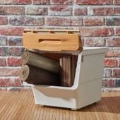 Bambu Görünümlü Tekli Organizer - 33 lt thumbnail 1
