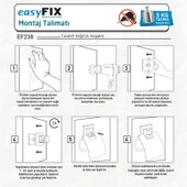 Easy Fix Kapaklı Tuvalet Kağıtlığı thumbnail 3