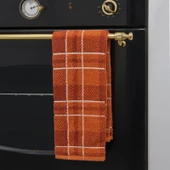 Soft Plaid Mutfak Havlusu - Kiremit - 40x66 cm thumbnail 2