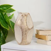 Deco Urthania Vazo - Bej / Gold - 25 cm thumbnail 3
