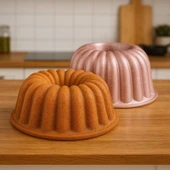 Kitchen Nirvana Kalın Dilimli Kek Kalıbı - Pembe - 24 cm thumbnail 1