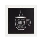 Deco Coffee Duvar Panosu - Siyah - 20x20 cm thumbnail 2
