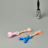 Halatlı Köpek Oyuncağı - Asorti - 21x7 cm thumbnail 2