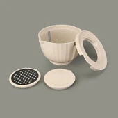 Home Mixer Bowl Set - Krem - 2650 ml thumbnail 3