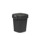 Comfort Dust Bin Siyah Çöp Kovası - 8 lt thumbnail 1