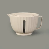 Home Mixer Bowl Set - Krem - 2650 ml thumbnail 1