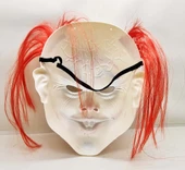 Kızıl Saçlı Joker Palyaço Maskesi thumbnail 3