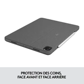 Logitech COMBO TOUCH GREY FRA CENTRAL Gri thumbnail 3