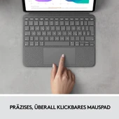 Logitech Tablet Klavye, Gri, Klavye Kılıfı thumbnail 4