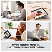 iPad Pro 12,9 inç (5. Nesil) için Logitech Combo Touch - QWERTY thumbnail 3