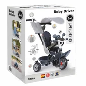 Baby Driver 3 Tekerlekli Bisiklet Gri thumbnail 4