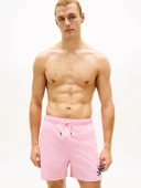MEDIUM DRAWSTRING ITHACA SCRIPT Erkek Pembe Deniz Şortu - UM0UM03750 thumbnail 3