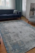 Mavi Renkli Salon Halısı 80 X 300 thumbnail 2