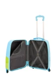 V307 ABS ÇOCUK VALİZ-MAVİ-KAYKAY BASKI thumbnail 3