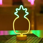 Ananas Neon LED Lamba thumbnail 4