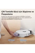 Roborock Vacuum Cleanner Q8 Max Robot Süpürge Beyaz thumbnail 3