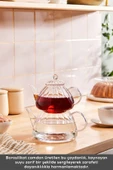 Karaca Lori Borosilikat Cam Mini Çaydanlık thumbnail 3