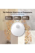 Roborock Q8 Max Pro Plus Akıllı Robot Süpürge Beyaz thumbnail 5