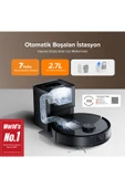 Roborock Q8 Max Pro Plus Akıllı Robot Süpürge Siyah thumbnail 8