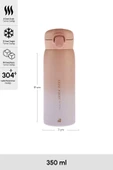 Karaca Skyfall Çelik Sızdırmaz Termos 350 ml Pembe thumbnail 2