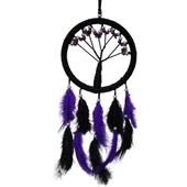 Mor İncili Hayat Ağacı Dream Catcher thumbnail 2