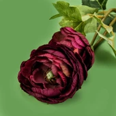 Deco Rose Dal Çiçek - Koyu Mor - 66 cm thumbnail 3