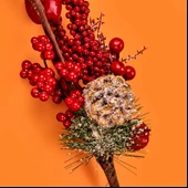 Kokina Dal Çiçek - Asorti - 55 cm thumbnail 3