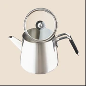 Kitchen Arven Çaydanlık - Gri - 1,75 lt + 750 ml thumbnail 2