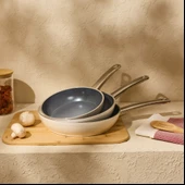 Kitchen Toscana Chef 3 Parça Seramik Tava Seti thumbnail 3