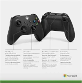 Microsoft Xbox Wireless Controller  Karbon Siyah, 9. Nesil thumbnail 2
