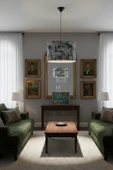 Kış Masalı Sarkıt Avize 30 x 20 Cm thumbnail 4