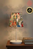 Frida Kahlo Feride Mini Abajur Metal Ayak thumbnail 3