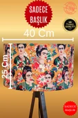 Frida Kahlo Feride Lambader Başlığı El Emeği thumbnail 2
