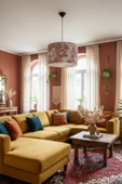 Toile De Jouy Vintage Sarkıt Avize thumbnail 4