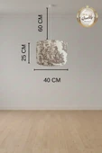 Toile De Jouy Vintage Sarkıt Avize thumbnail 2