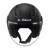 LS2 AIRFLOW 2 MAT SİYAH KASK thumbnail 2