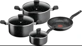 TEFAL Dark Stone 9 Parça Tencere Seti thumbnail 1