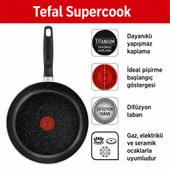 TEFAL Dark Stone 9 Parça Tencere Seti thumbnail 3