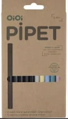 Silikon Renkli Pipet 10'lu thumbnail 1
