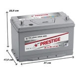 Ako Prestige 12v 95ah 690a Akü thumbnail 2