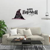 Happy Halloween Temalı Duvar Stickerı thumbnail 3