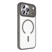 iPhone 17 Pro Terea Magsafe Kapak - Gri thumbnail 3