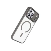 iPhone 17 Pro Terea Magsafe Kapak - Gri thumbnail 4