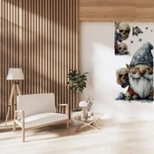 Gotik Cüce ve Kafatası Duvar Sticker Seti thumbnail 2