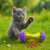 İnteraktif Kedi Ödül Mamalı Oyuncak thumbnail 4