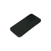 iPhone 15 Pro Max Kılıf Loop Deri Silikon - Yeşil thumbnail 4