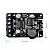 Powermaster XY-P15W Bluetooth Amfi Modülü Amplifikatör Devresi thumbnail 2