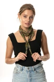 Vual Fular Çiçek Yeşil 6241 thumbnail 1