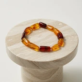 BlackCraft Çift Renkli Kehribar Bileklik thumbnail 1