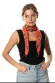 Vual Fular Mimoza Turuncu 6231 thumbnail 3